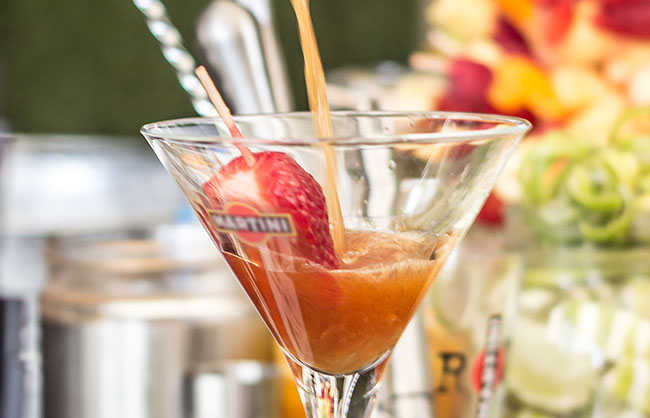 El remate perfecto: un cocktail refrescante